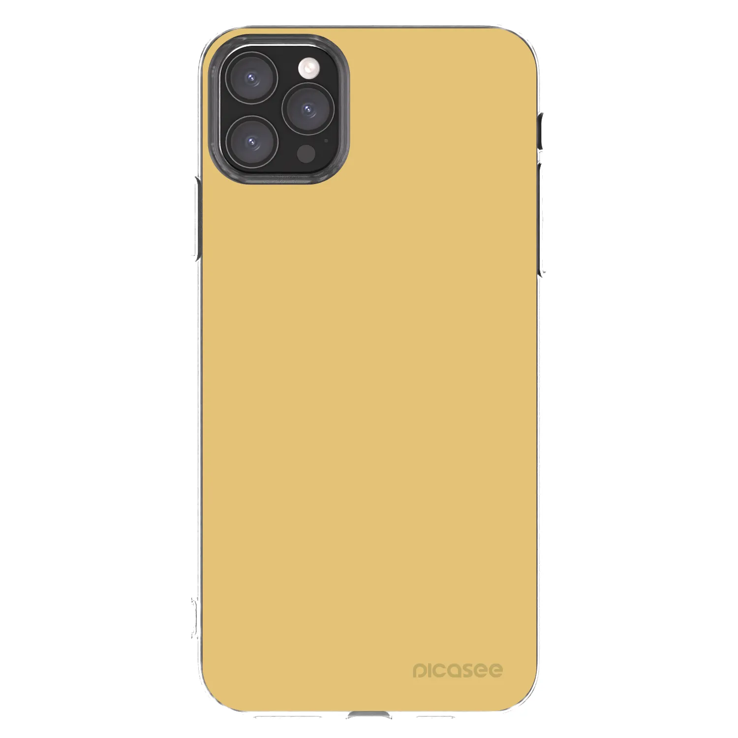 Picasee silikonový průhledný obal pro Apple iPhone 11 Pro Max - Canary Crystal
