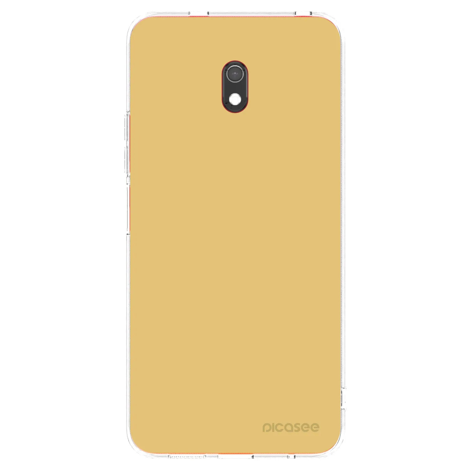 Picasee silikonový průhledný obal pro Xiaomi Redmi 8A - Canary Crystal