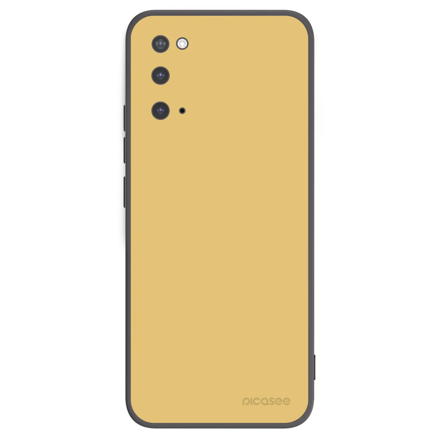 Picasee silikonový černý obal pro Samsung Galaxy S20 G980F - Canary Crystal