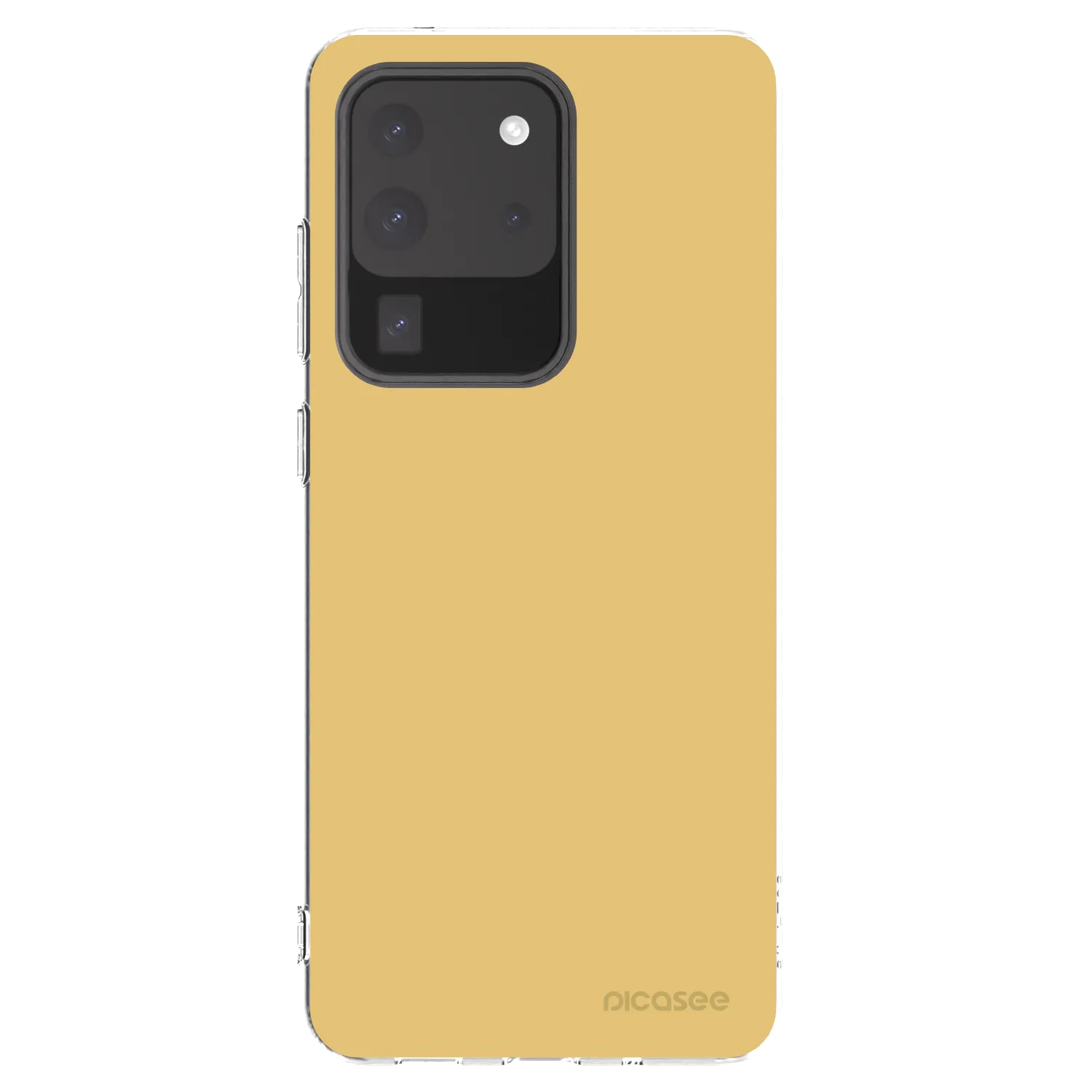 Picasee silikonový průhledný obal pro Samsung Galaxy S20 Ultra 5G G988F - Canary Crystal