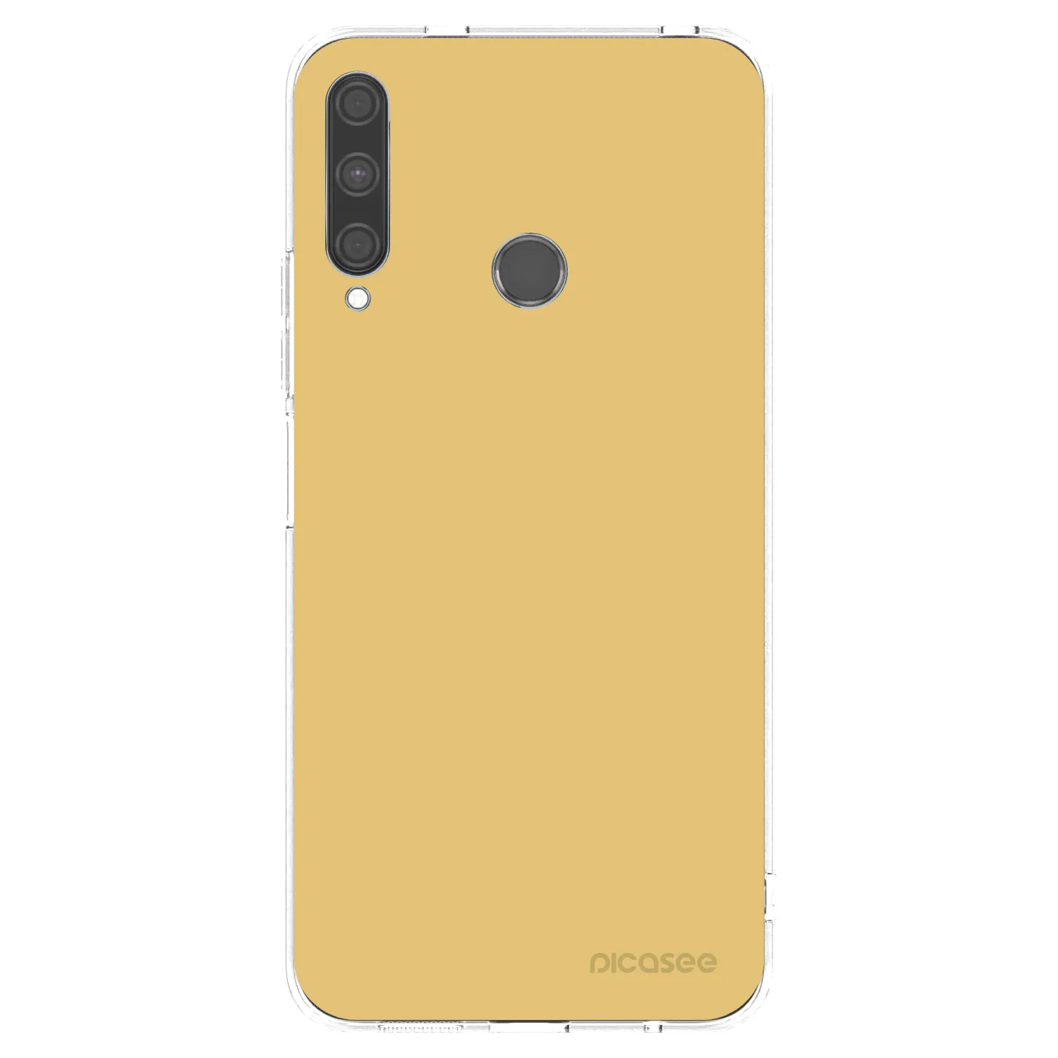 Picasee silikonový průhledný obal pro Huawei P40 Lite E - Canary Crystal