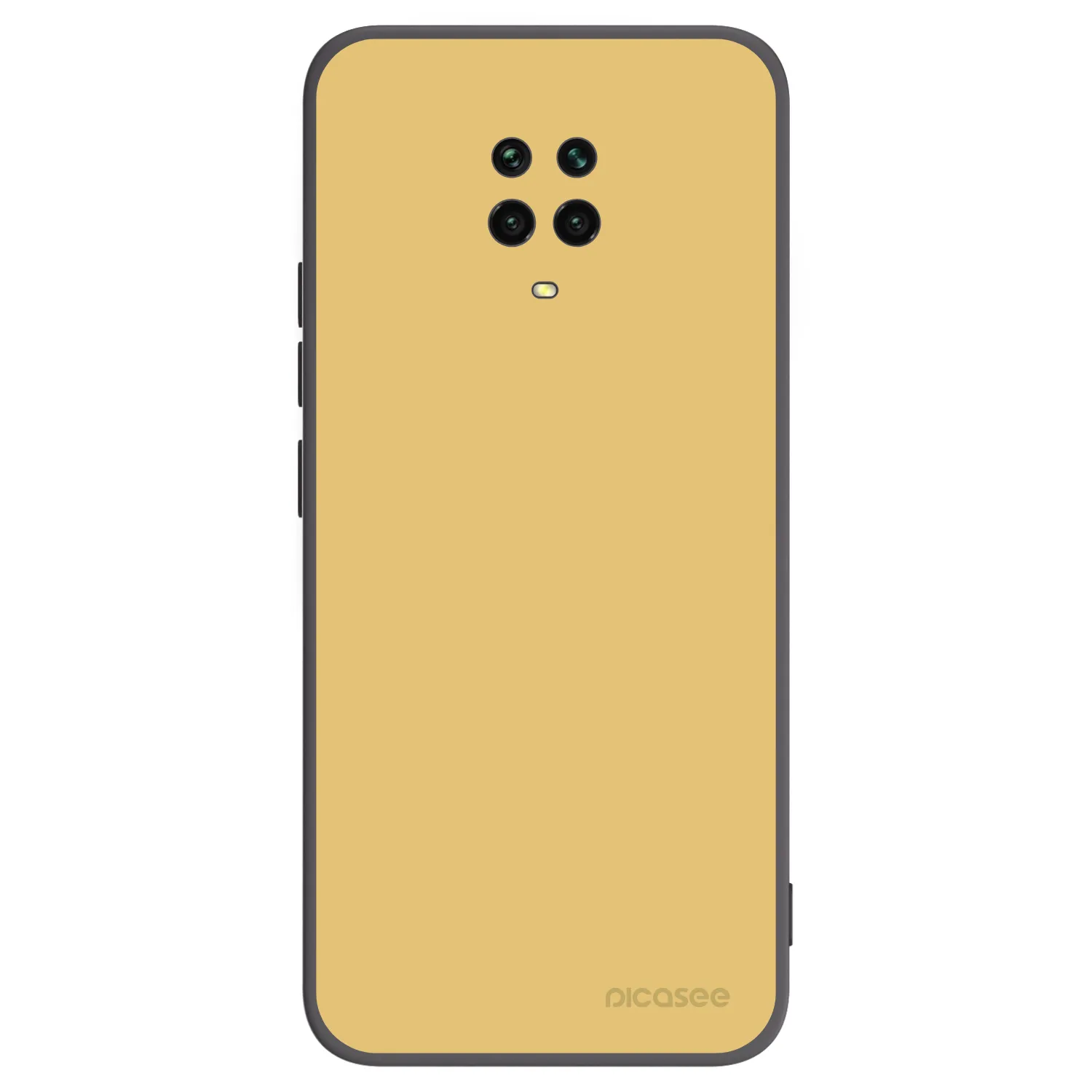 Picasee silikonový černý obal pro Xiaomi Redmi Note 9 Pro - Canary Crystal