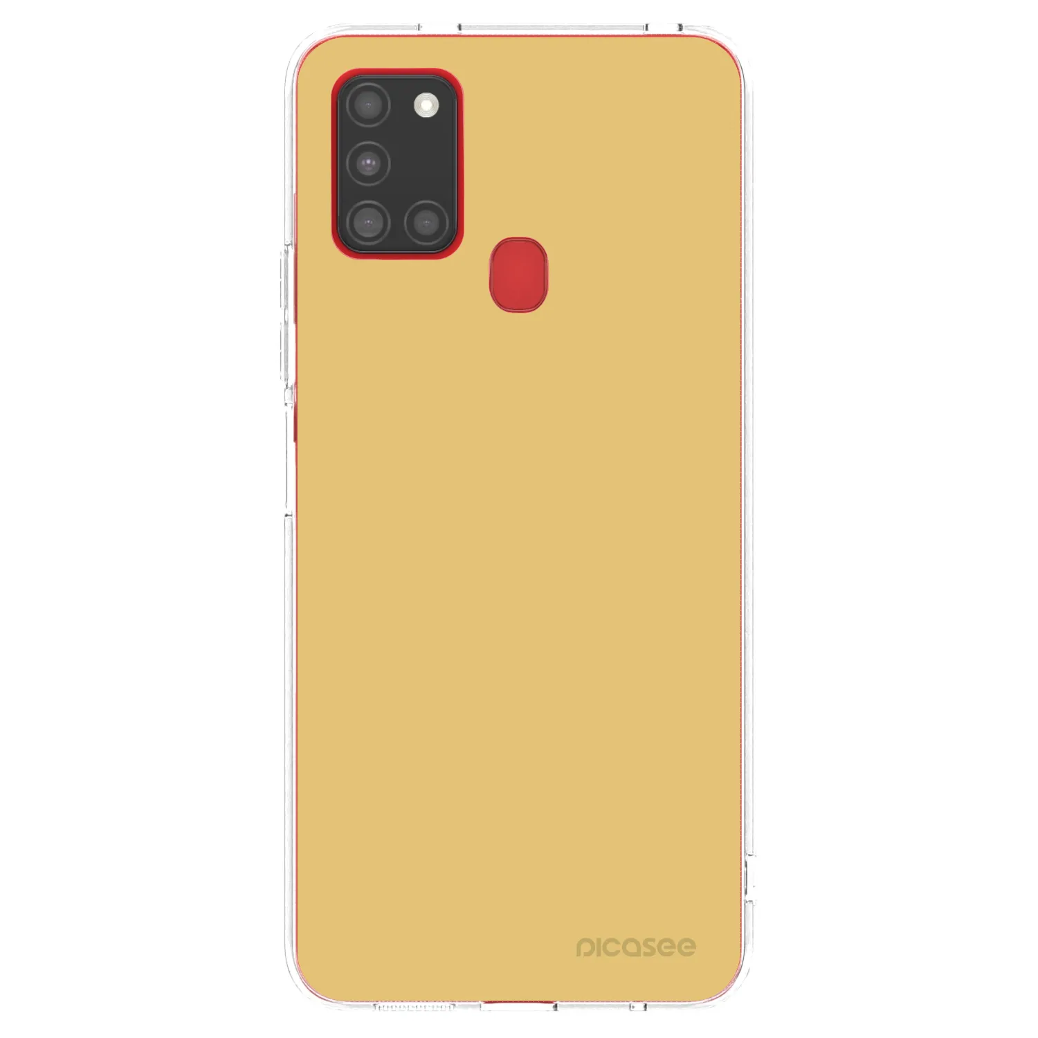 Picasee silikonový průhledný obal pro Samsung Galaxy A21s - Canary Crystal