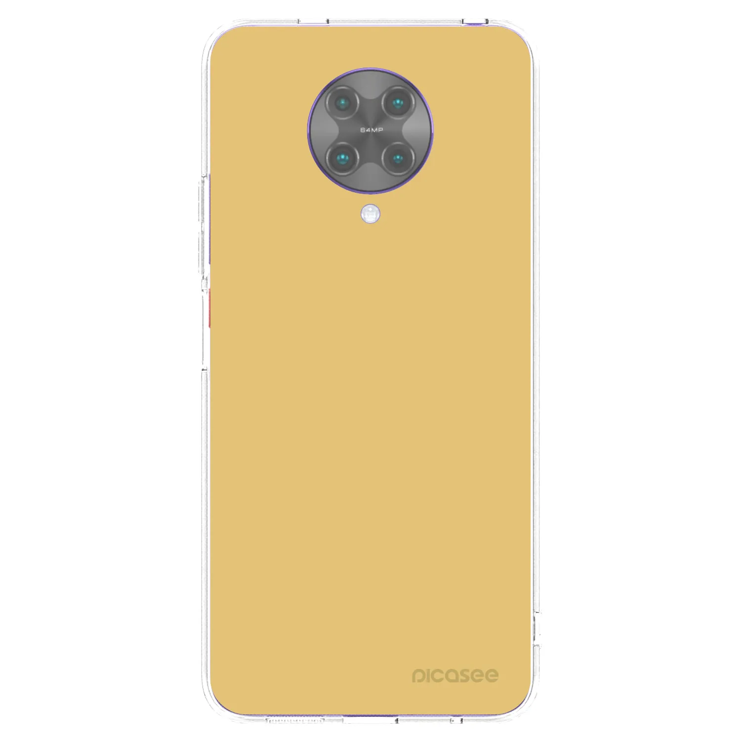 Picasee silikonový průhledný obal pro Xiaomi Poco F2 Pro - Canary Crystal
