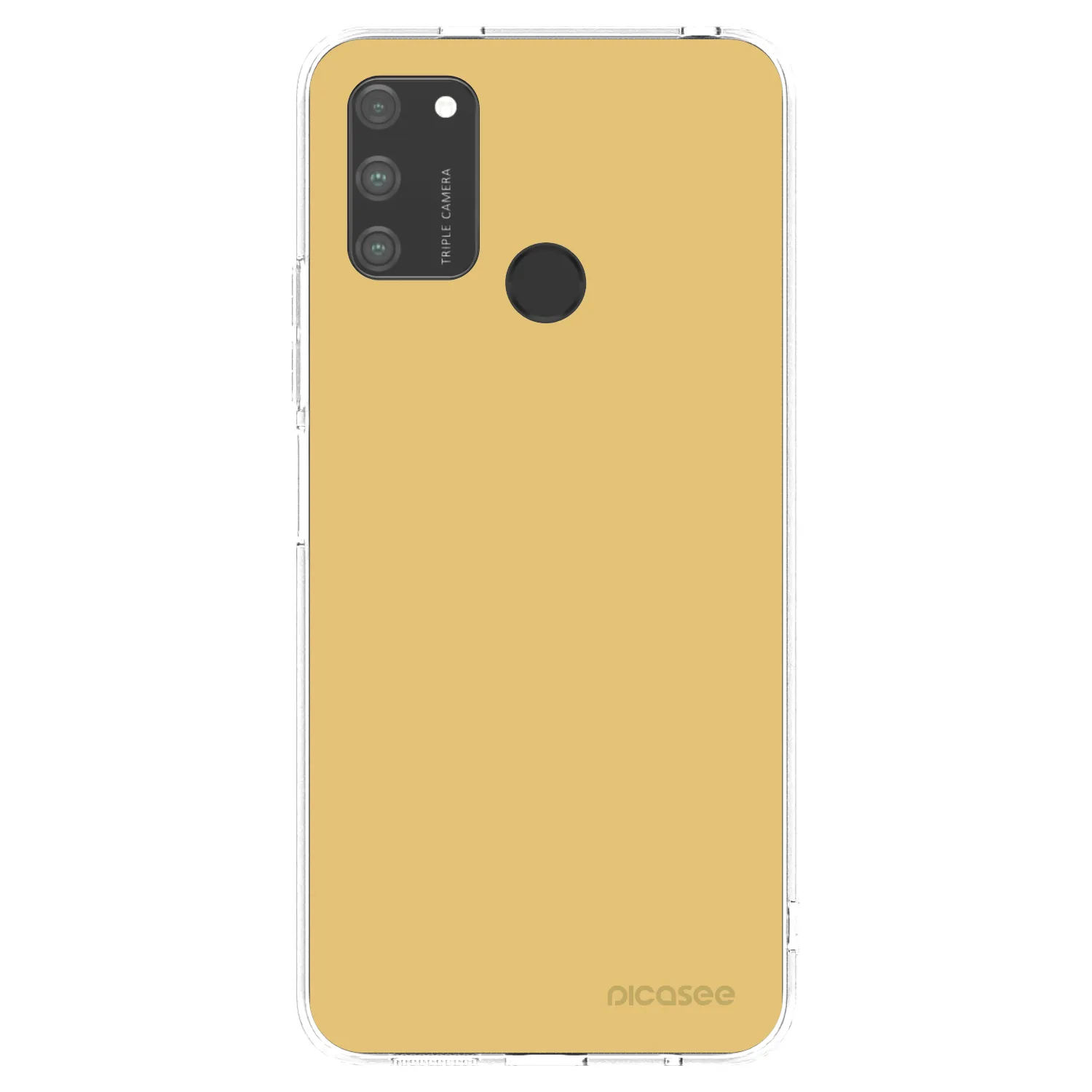 Picasee silikonový průhledný obal pro Honor 9A - Canary Crystal