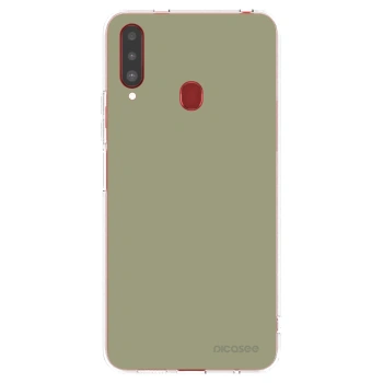 Picasee silikonový průhledný obal pro Samsung Galaxy A20s - Dewy Dawn