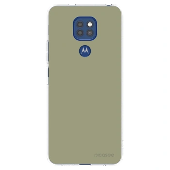 Picasee silikonový průhledný obal pro Motorola Moto G9 Play - Dewy Dawn