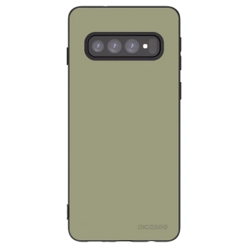 Picasee silikonový černý obal pro Samsung Galaxy S10 G973 - Dewy Dawn