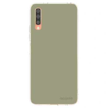 Picasee silikonový průhledný obal pro Samsung Galaxy A70 A705F - Dewy Dawn