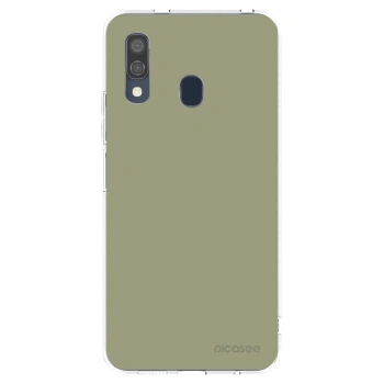 Picasee silikonový průhledný obal pro Samsung Galaxy A40 A405F - Dewy Dawn