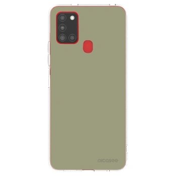 Picasee silikonový průhledný obal pro Samsung Galaxy A21s - Dewy Dawn