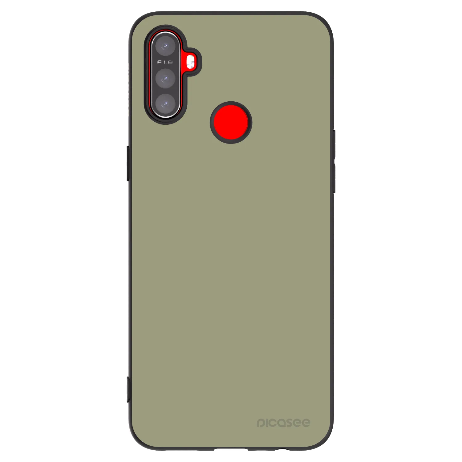 Picasee silikonový černý obal pro Realme C3 - Dewy Dawn