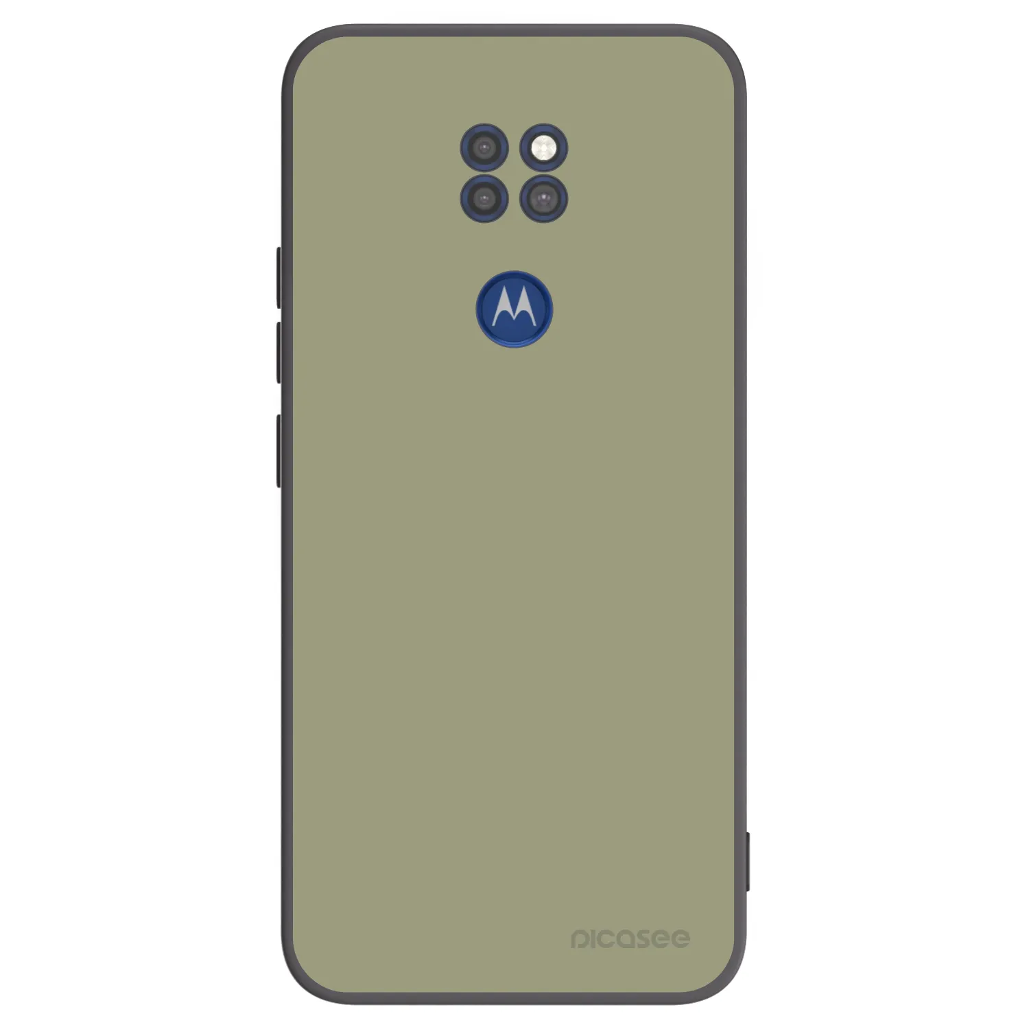 Picasee silikonový černý obal pro Motorola Moto G9 Play - Dewy Dawn