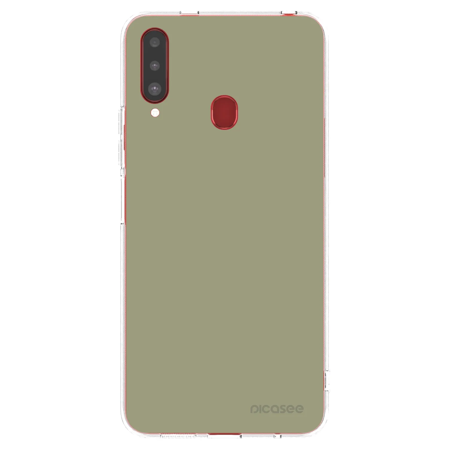 Picasee silikonový průhledný obal pro Samsung Galaxy A20s - Dewy Dawn