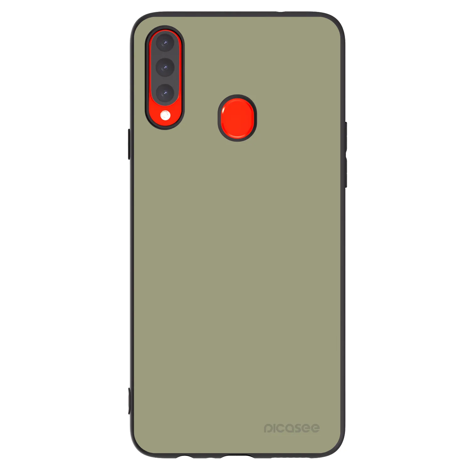 Picasee silikonový černý obal pro Samsung Galaxy A20s - Dewy Dawn