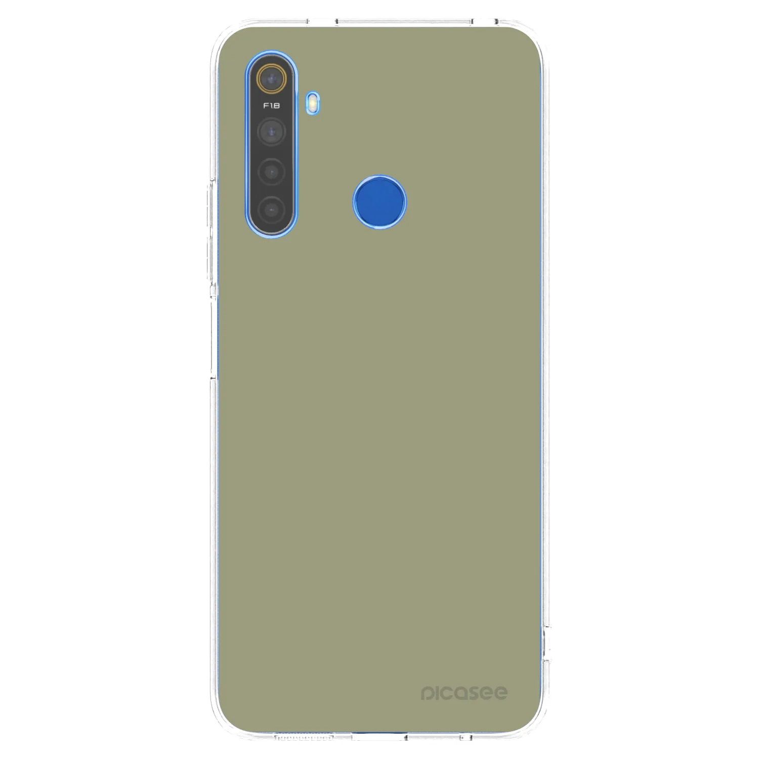 Picasee silikonový průhledný obal pro Realme 5 - Dewy Dawn