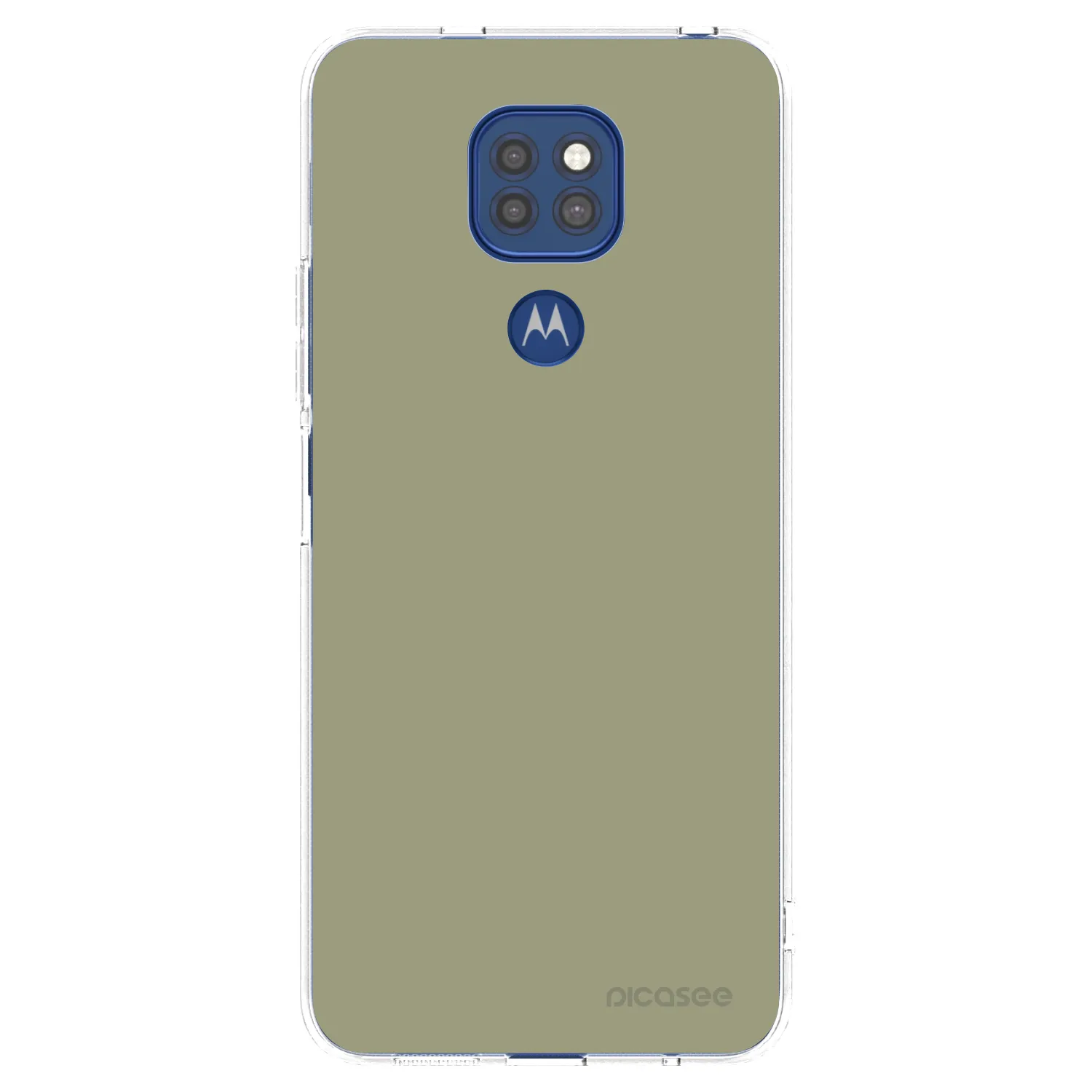Picasee silikonový průhledný obal pro Motorola Moto G9 Play - Dewy Dawn