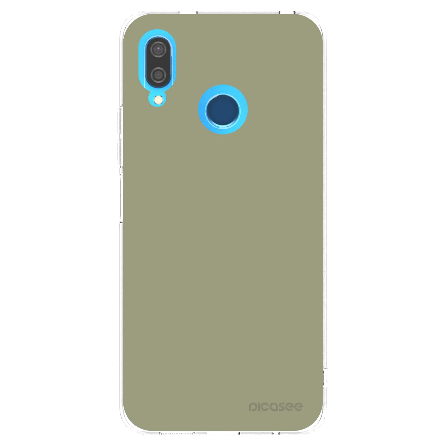 Picasee silikonový průhledný obal pro Huawei P20 Lite - Dewy Dawn