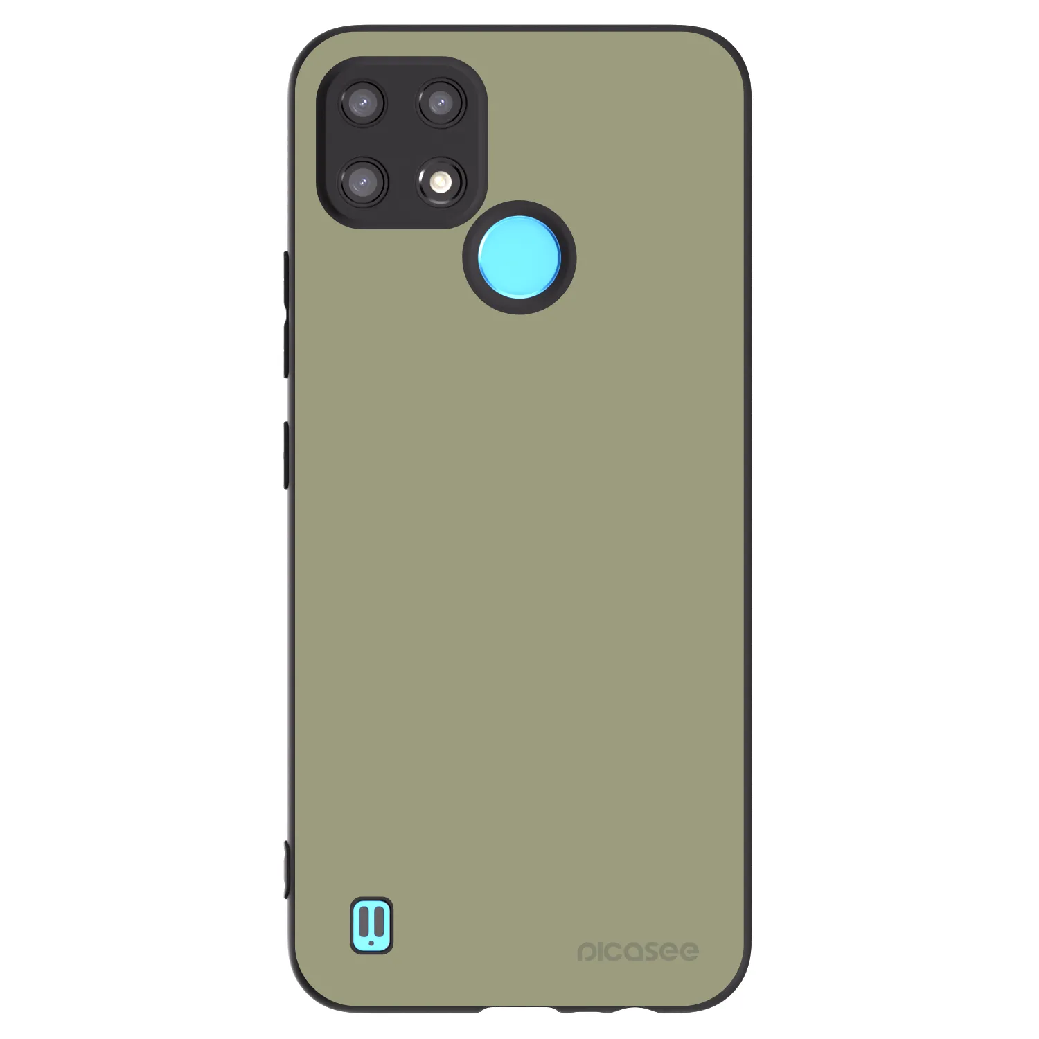 Picasee silikonový černý obal pro Realme C21 - Dewy Dawn
