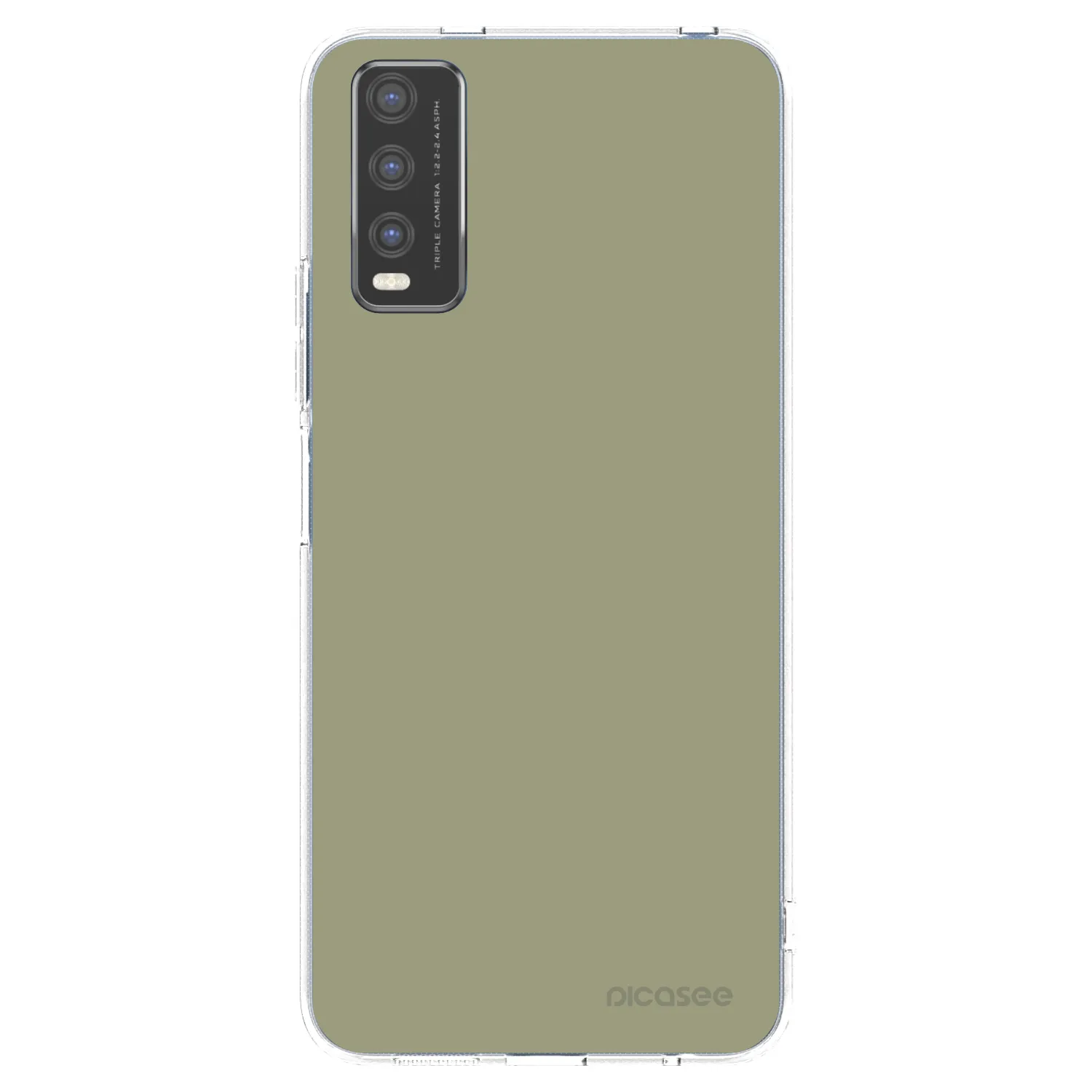 Picasee silikonový průhledný obal pro Vivo Y20s - Dewy Dawn
