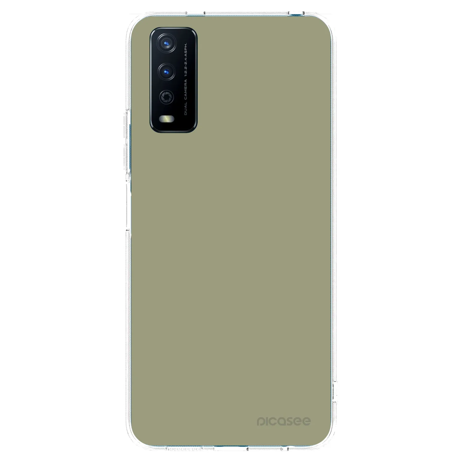 Picasee silikonový průhledný obal pro Vivo Y11s - Dewy Dawn