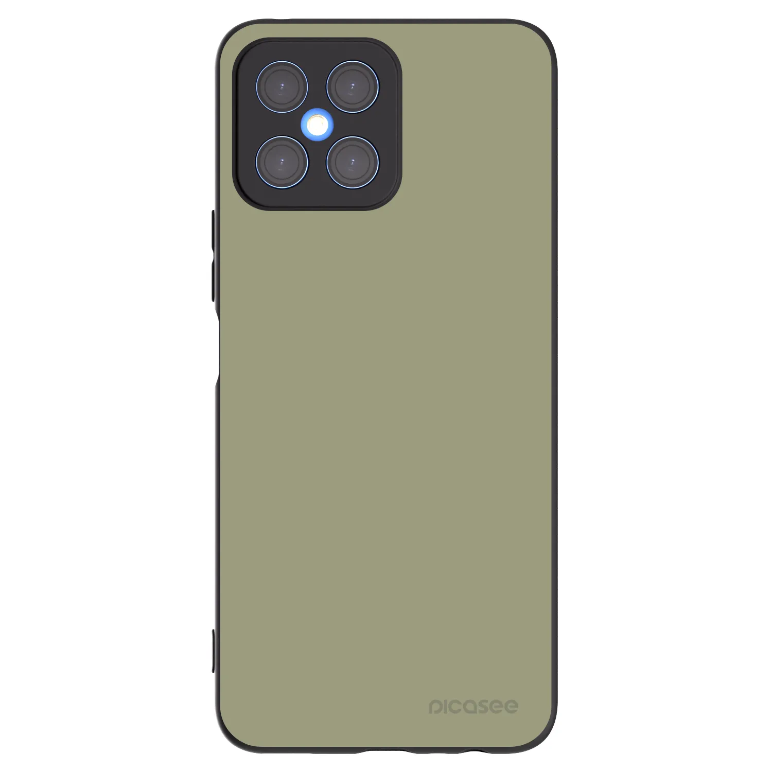 Picasee silikonový černý obal pro Honor X8 4G - Dewy Dawn