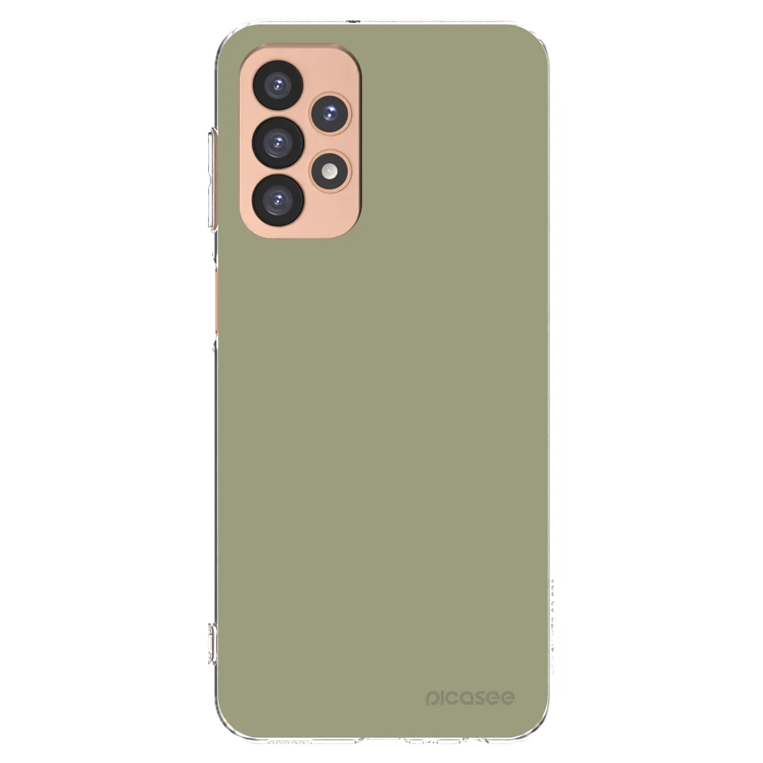 Picasee silikonový průhledný obal pro Samsung Galaxy A23 A236B 5G - Dewy Dawn