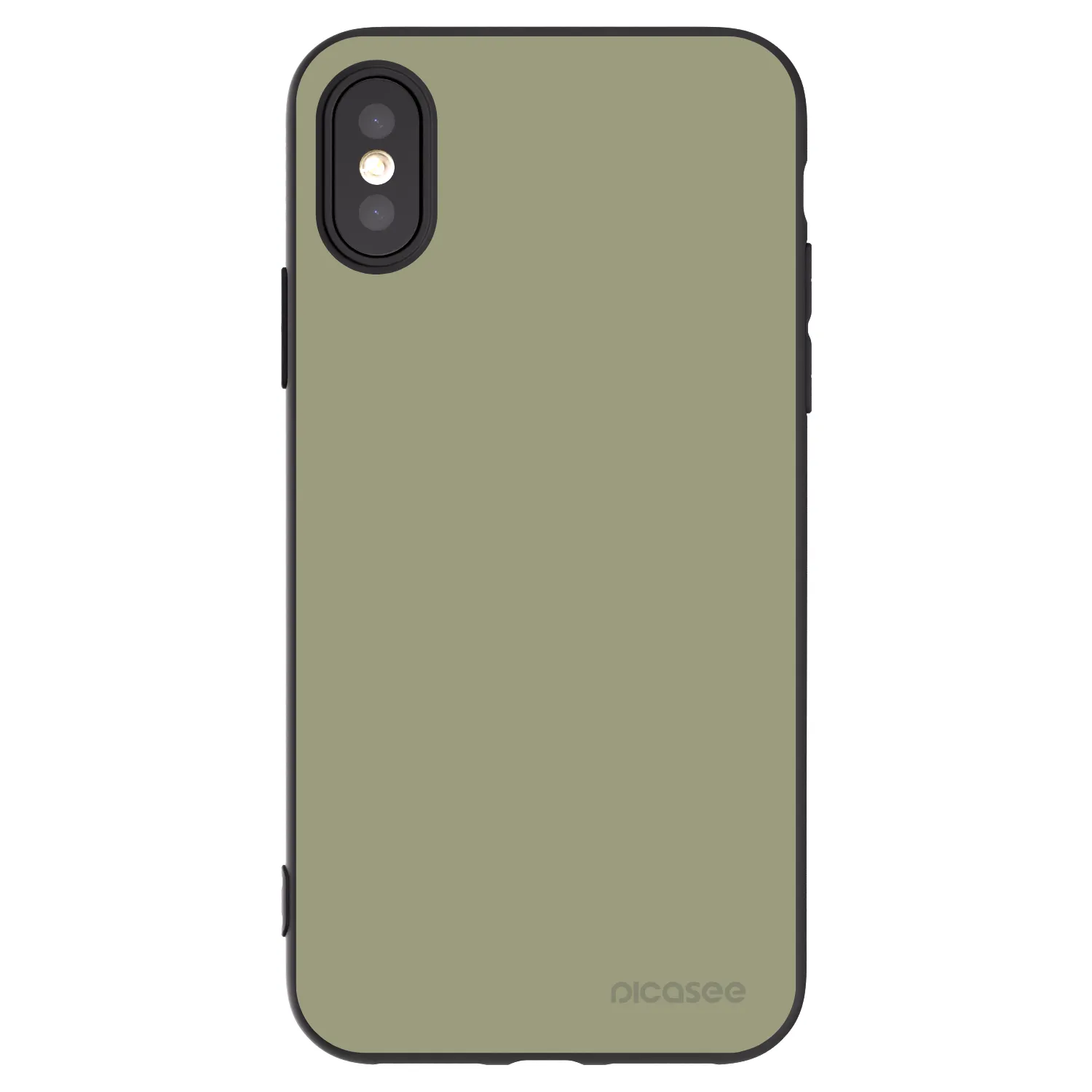 Picasee silikonový černý obal pro Apple iPhone X/XS - Dewy Dawn