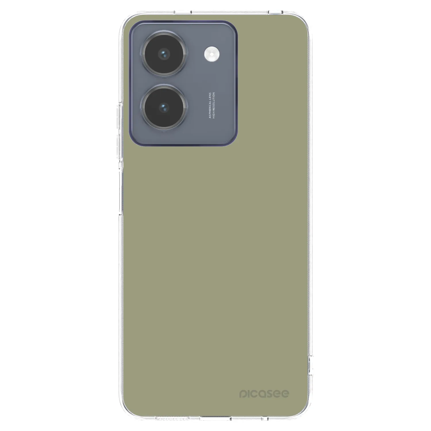 Picasee silikonový průhledný obal pro Vivo Y36 4G - Dewy Dawn