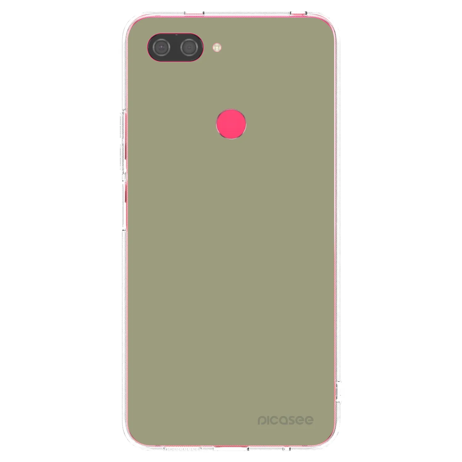 Picasee silikonový průhledný obal pro Xiaomi Mi 8 Lite - Dewy Dawn