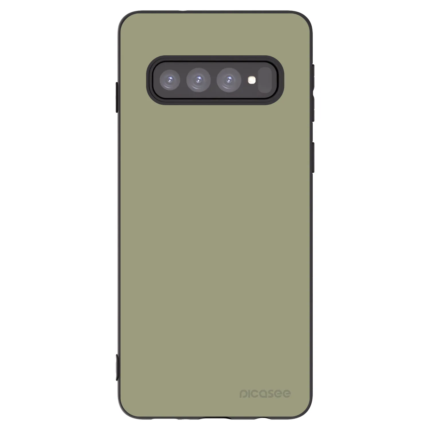 Picasee silikonový černý obal pro Samsung Galaxy S10 G973 - Dewy Dawn