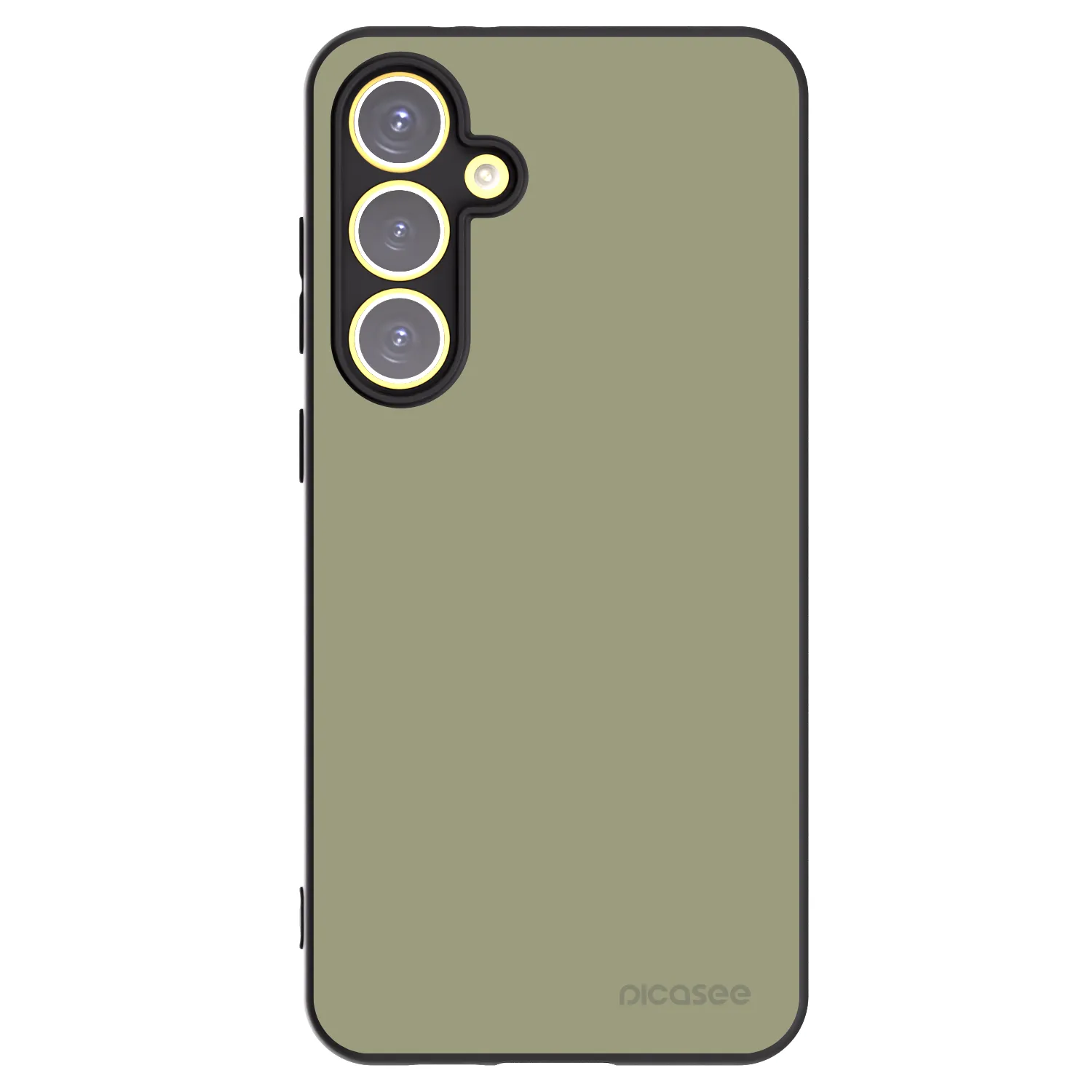 Picasee silikonový černý obal pro Samsung Galaxy S24 FE S721B - Dewy Dawn