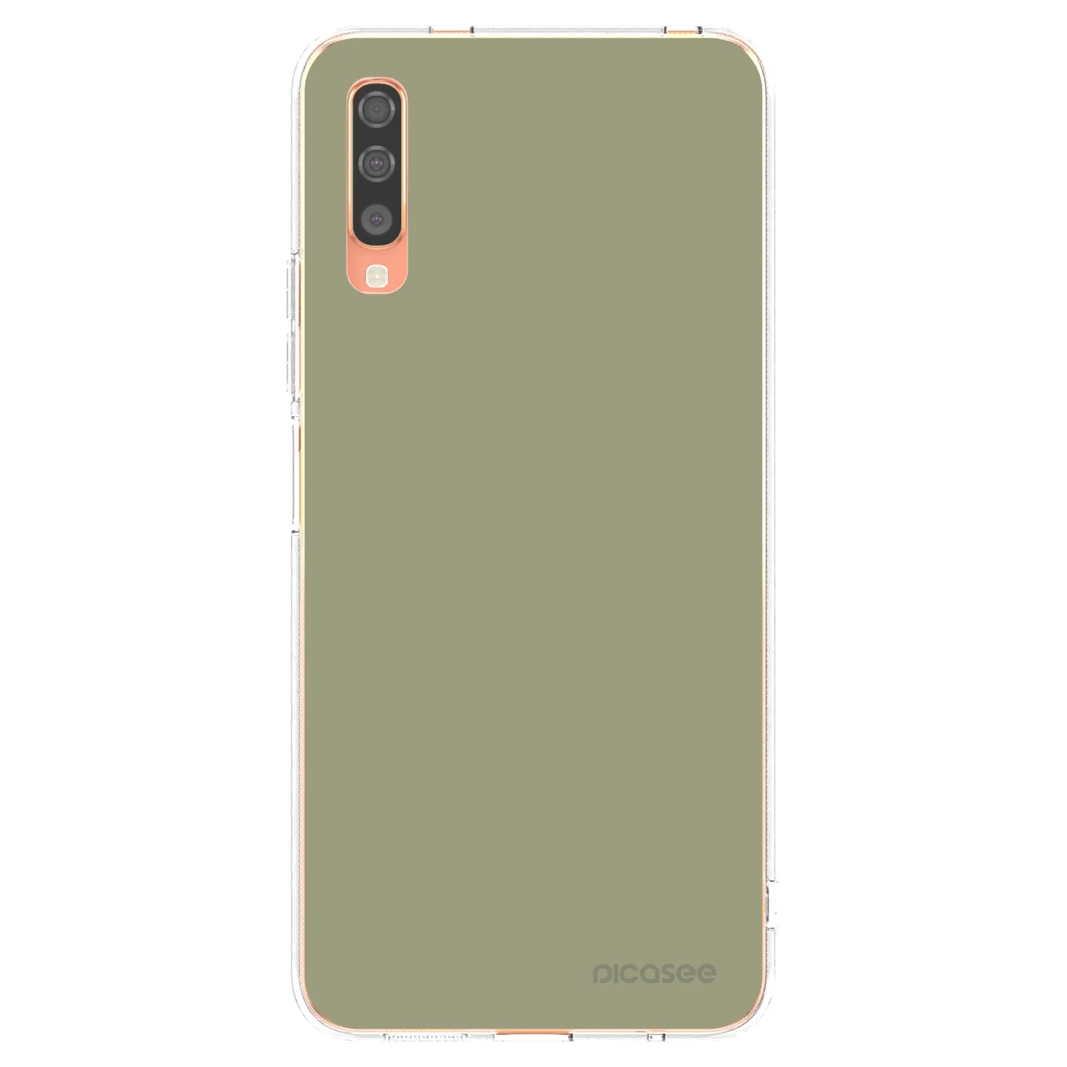 Picasee silikonový průhledný obal pro Samsung Galaxy A70 A705F - Dewy Dawn