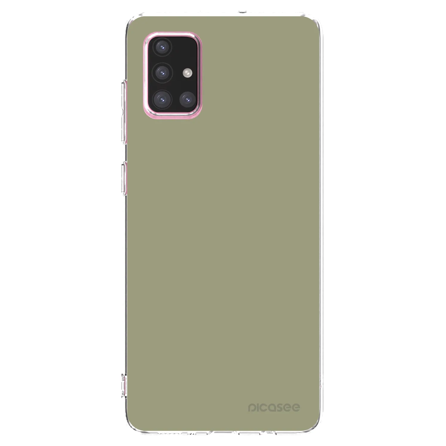 Picasee silikonový průhledný obal pro Samsung Galaxy A71 A715F - Dewy Dawn