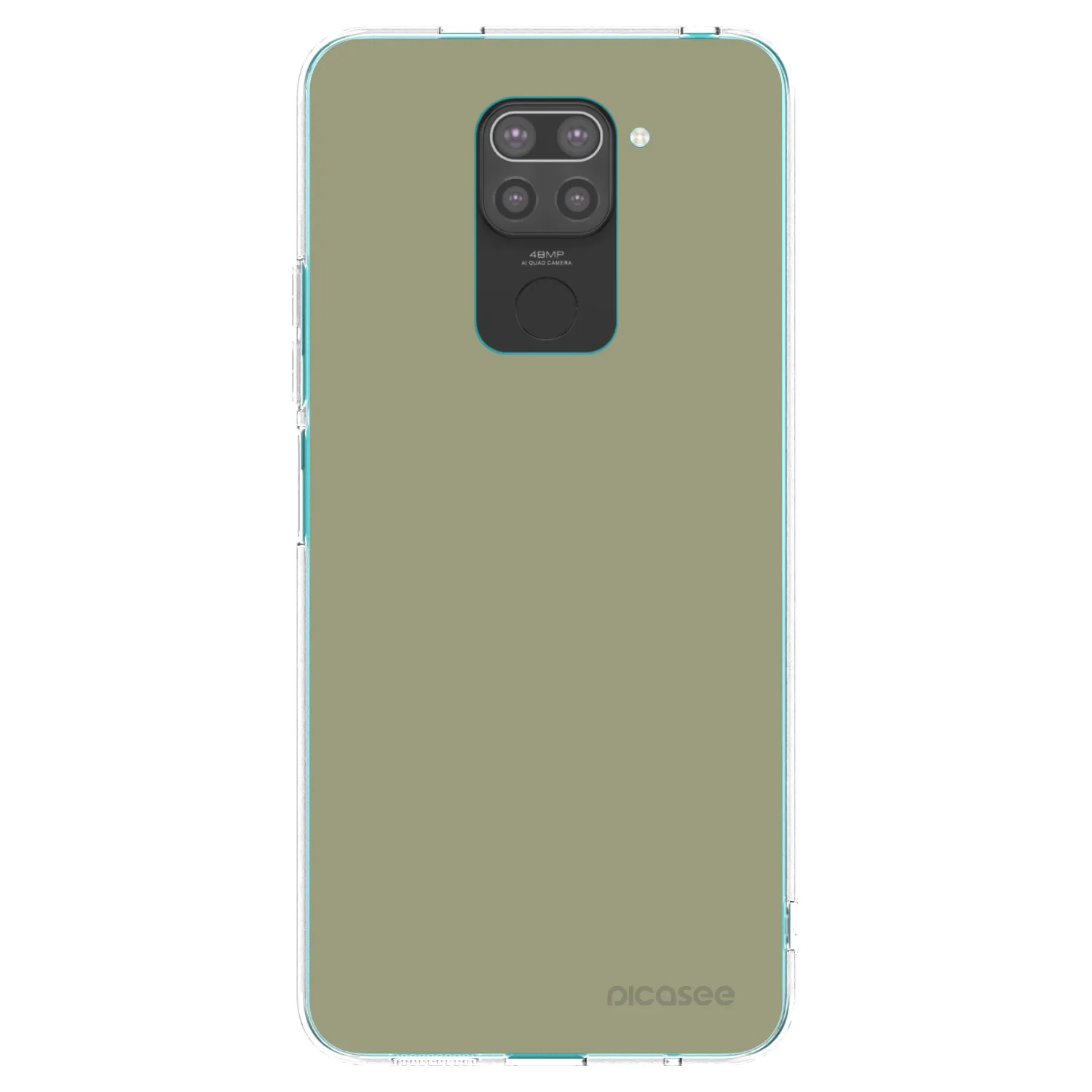 Picasee silikonový černý obal pro Xiaomi Redmi Note 9 - Dewy Dawn