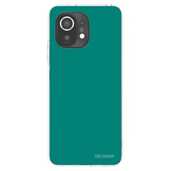 Picasee silikonový průhledný obal pro Xiaomi Mi 11 - Emerald Mist