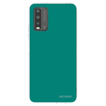 Picasee silikonový černý obal pro Xiaomi Redmi 9T - Emerald Mist