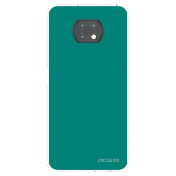Picasee silikonový průhledný obal pro Xiaomi Redmi Note 9T - Emerald Mist