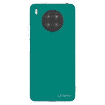 Picasee silikonový průhledný obal pro Huawei Nova 8i - Emerald Mist