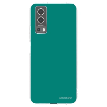 Picasee silikonový průhledný obal pro Vivo Y72 5G - Emerald Mist
