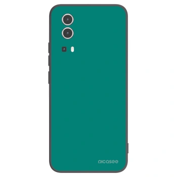 Picasee silikonový černý obal pro Vivo Y72 5G - Emerald Mist