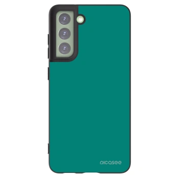 Picasee silikonový černý obal pro Samsung Galaxy S21 FE 5G - Emerald Mist