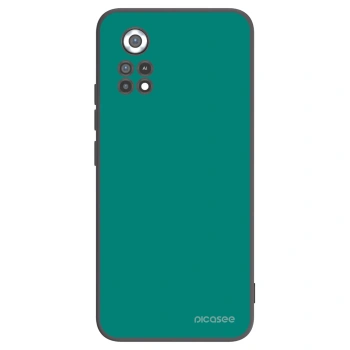 Picasee silikonový černý obal pro Xiaomi Poco X4 Pro 5G - Emerald Mist