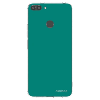 Picasee silikonový průhledný obal pro Huawei P Smart - Emerald Mist