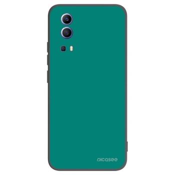 Picasee silikonový černý obal pro Vivo Y52 5G - Emerald Mist