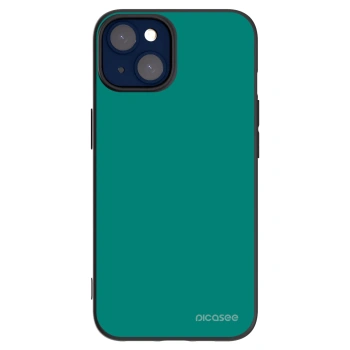 Picasee silikonový černý obal pro Apple iPhone 14 - Emerald Mist