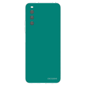 Picasee silikonový průhledný obal pro Sony Xperia 10 IV 5G - Emerald Mist