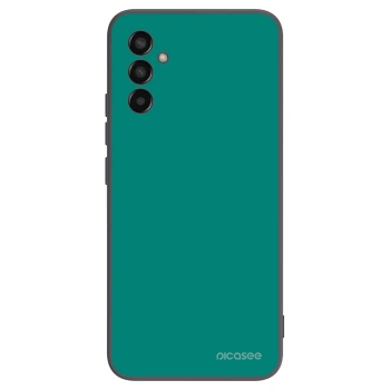 Picasee silikonový černý obal pro Samsung Galaxy M13 M135F - Emerald Mist