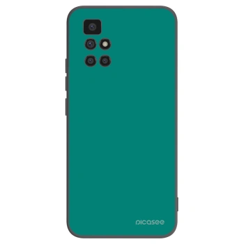 Picasee silikonový černý obal pro Xiaomi Redmi 10 (2022) - Emerald Mist