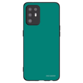 Picasee silikonový černý obal pro OPPO A94 5G - Emerald Mist